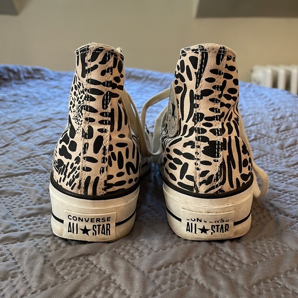 ANIMAL PRINT PLATFORM CHUCK TAYLOR ALL STAR CONVERSE - Picture 3 of 6